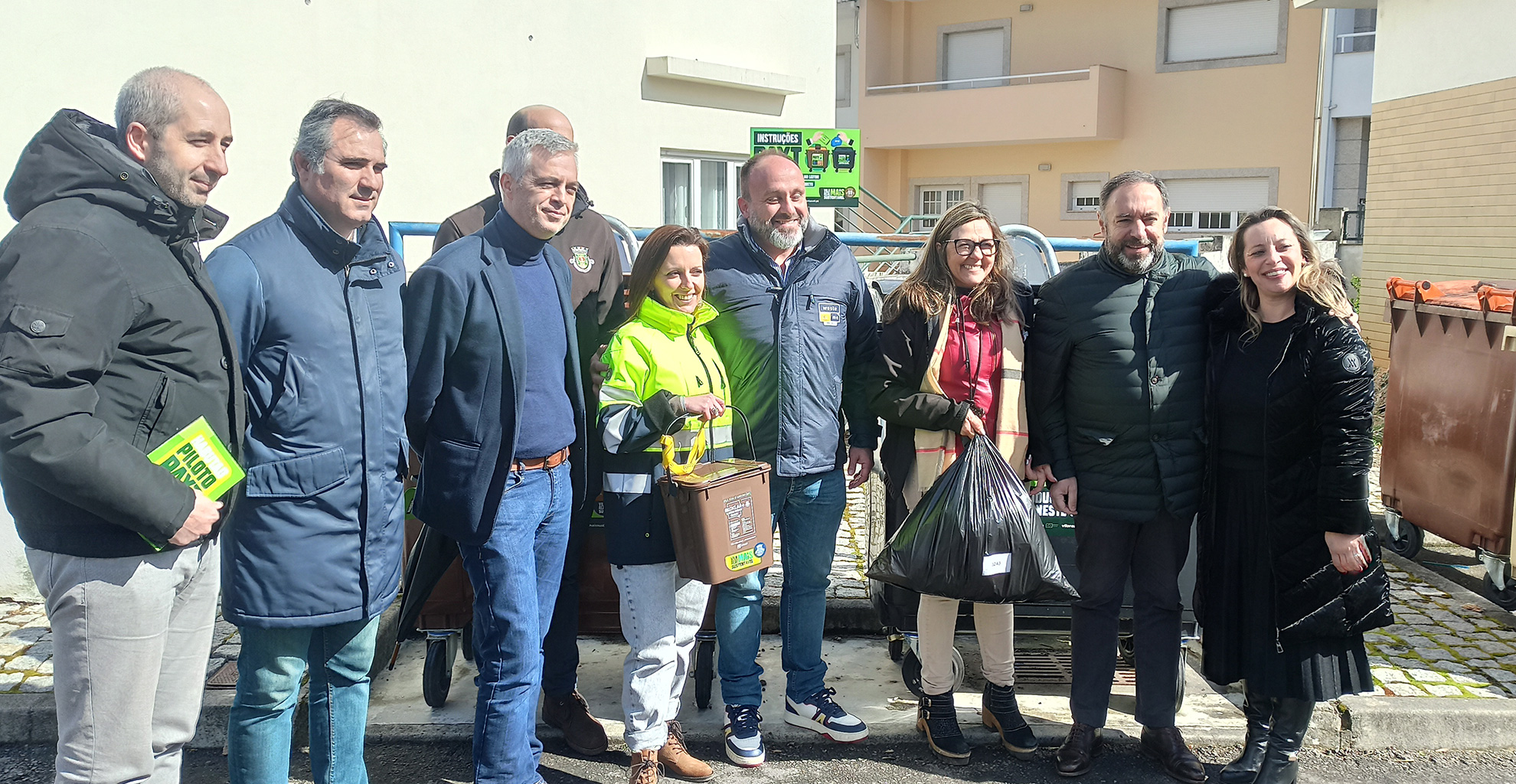 Novo e revolucionário sistema de gestão de resíduos no bairro Habutad