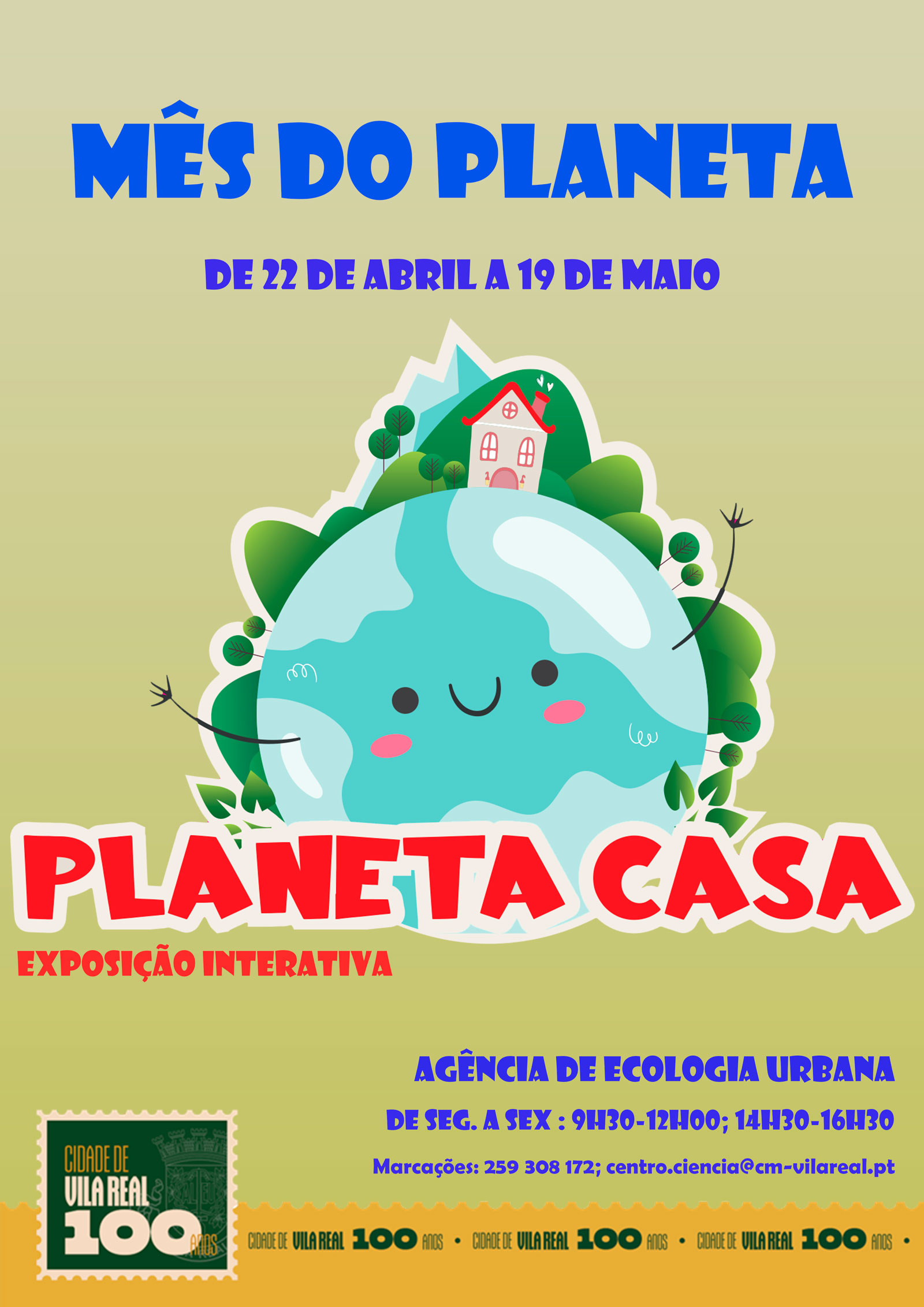Vila Real assinala o “Mês do Planeta” com exposição interativa “Planeta Casa”